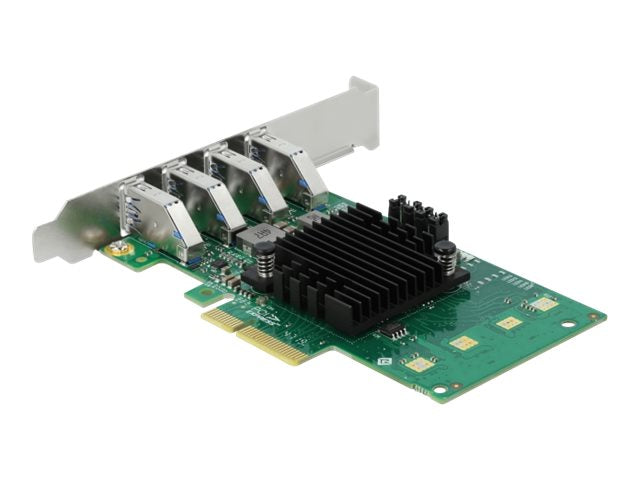 DELOCK PCI Express x4 Karte Rückansicht