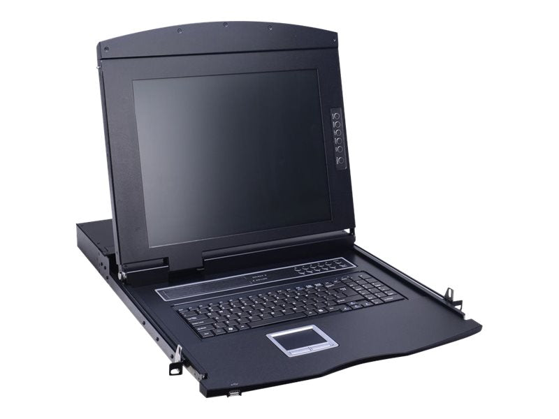 VALUE 48,26cm 19Zoll KVM-Konsole Vorderansicht