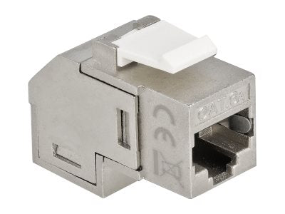 DELOCK Keystone Modul RJ45 Buchse zu RJ45 Buchse Cat.6A 90 gewinkelt - Verpackung