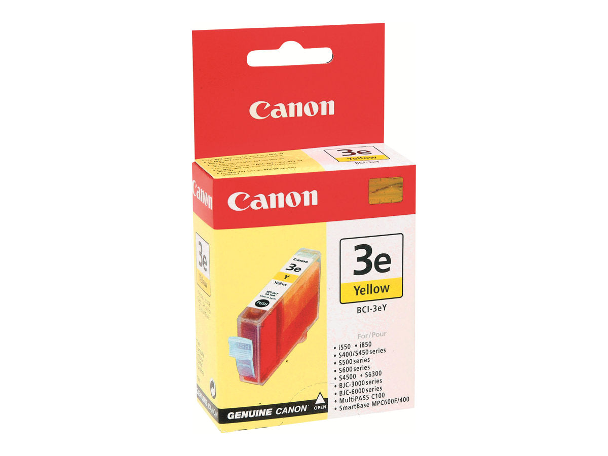 CANON BCI-3EY Tinte gelb Vorderansicht