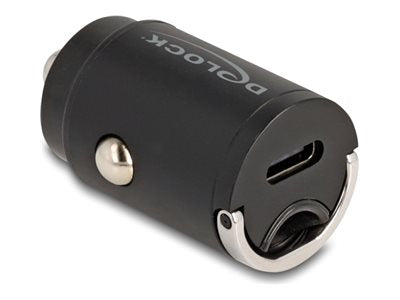 DELOCK Mini Kfz Ladeadapter USB Type-C PD 3.0 mit 30 W - Vorderansicht