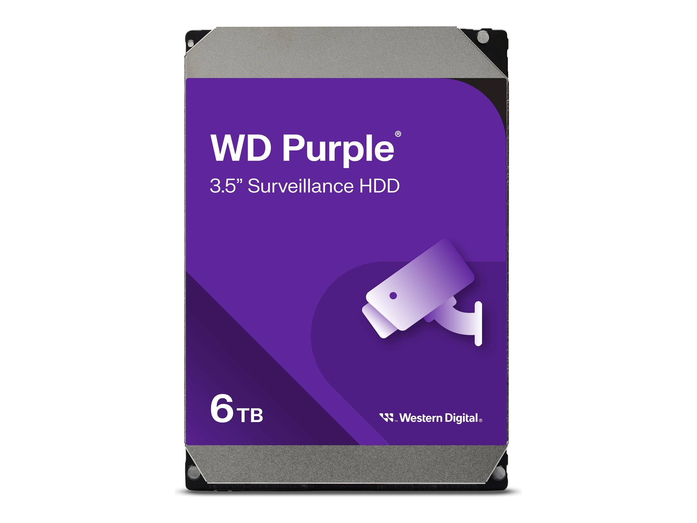 WD Purple 6TB SATA HDD Verpackung