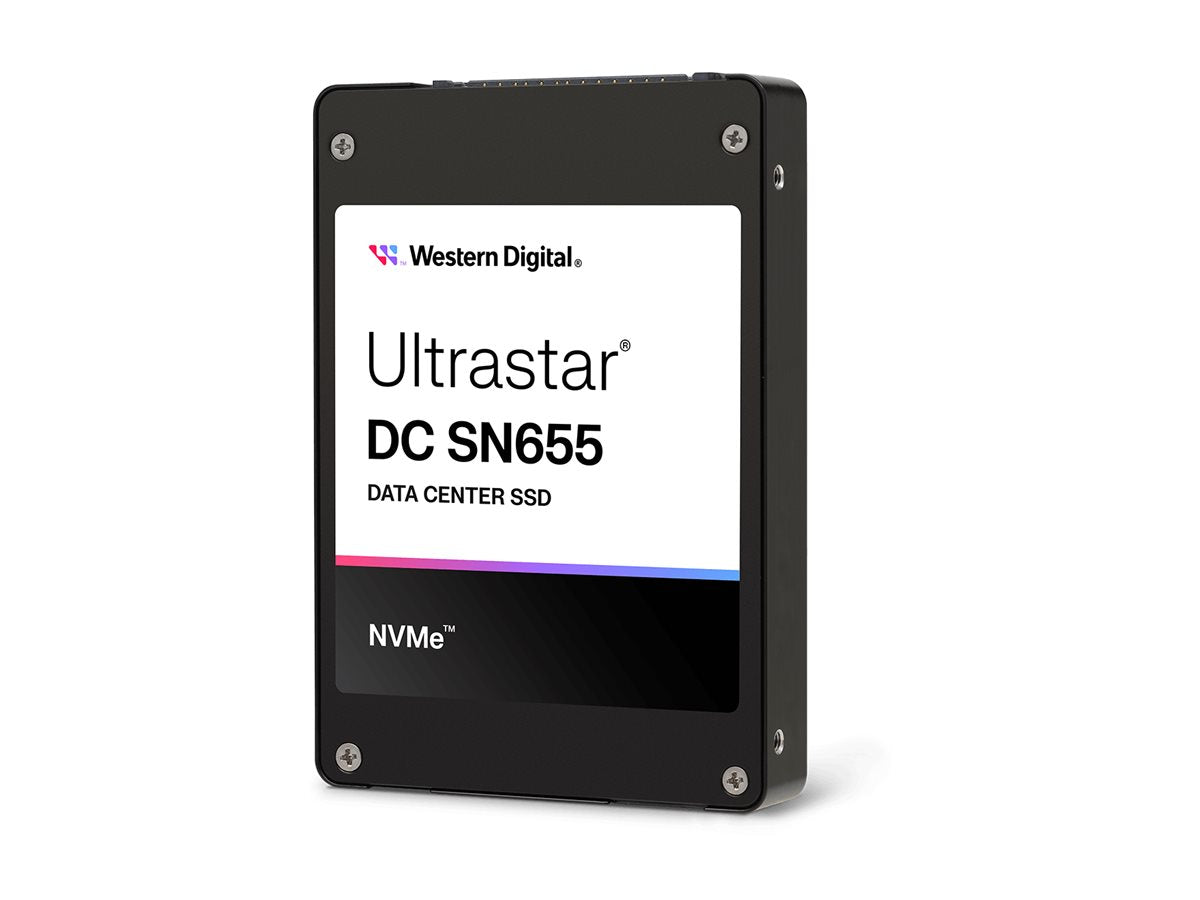 SANDISK Ultrastar DC SN655 NVMe SSD 7.68TB PCIe Gen4 U.3 TCG-Ruby - WUS5EA176ESP7E4