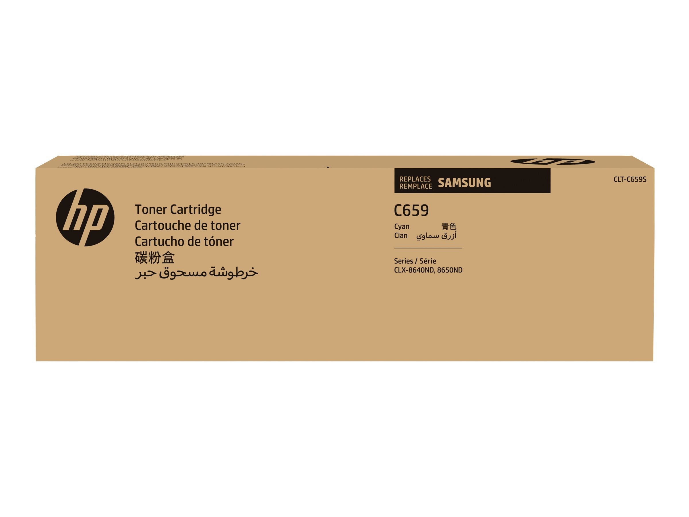 SAMSUNG original Toner cartridge LT-Cartridge659S/ELS Cyan Toner cartridge SU093A - Vorderansicht