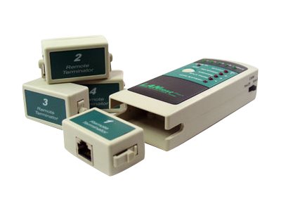 HOBBES LANtest Pro Kit Netzwerk-Kabeltester inkl. 4 Remote Units