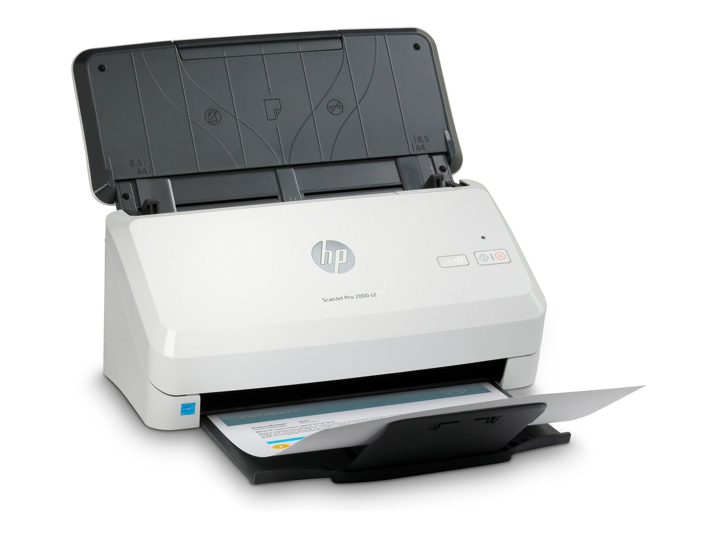HP Scanjet Pro 2000 s2 Dokumentenscanner Seitenansicht