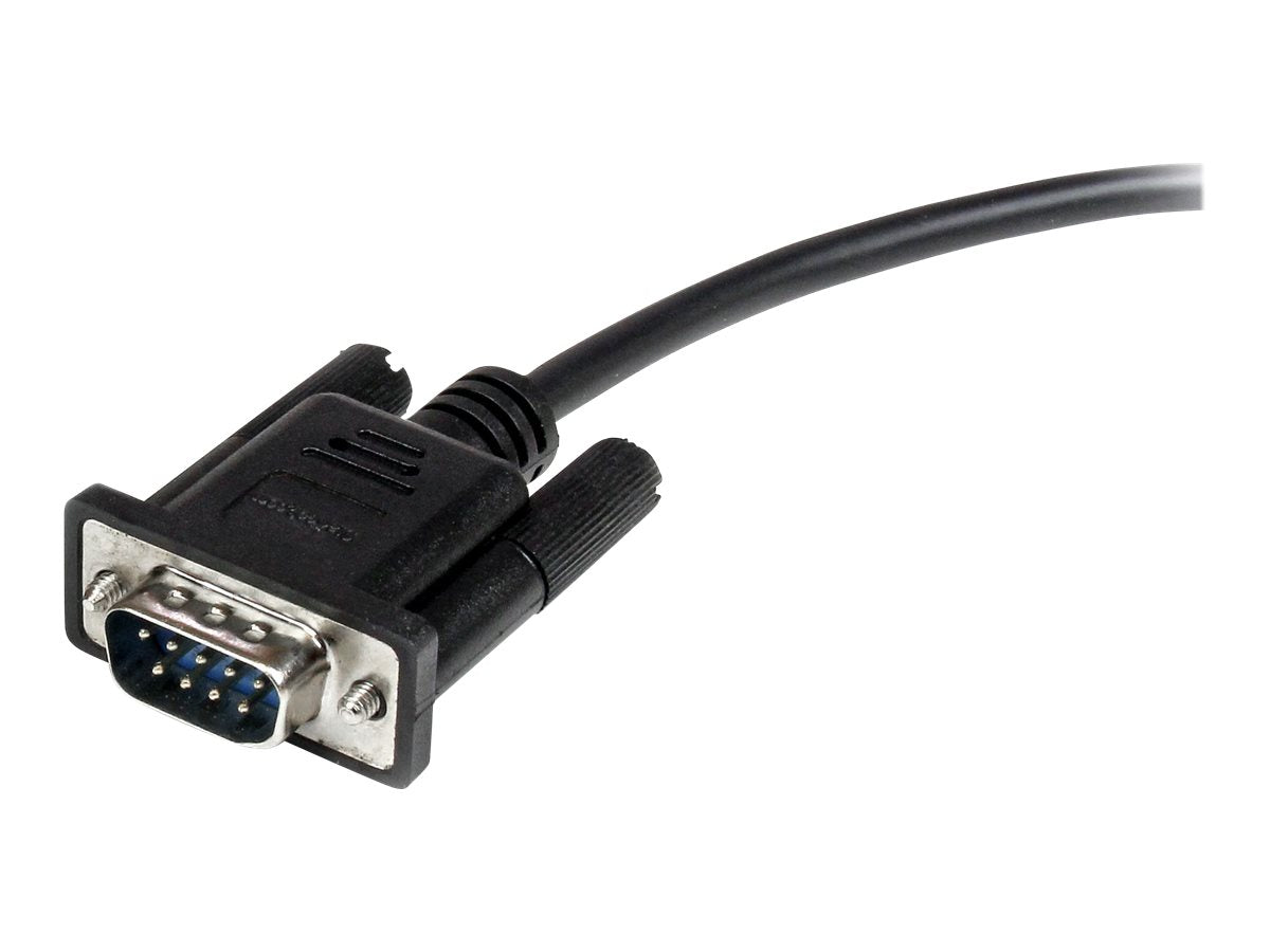 STARTECH.COM 1m DB9 RS232 Serielles Verlängerungskabel Detailansicht