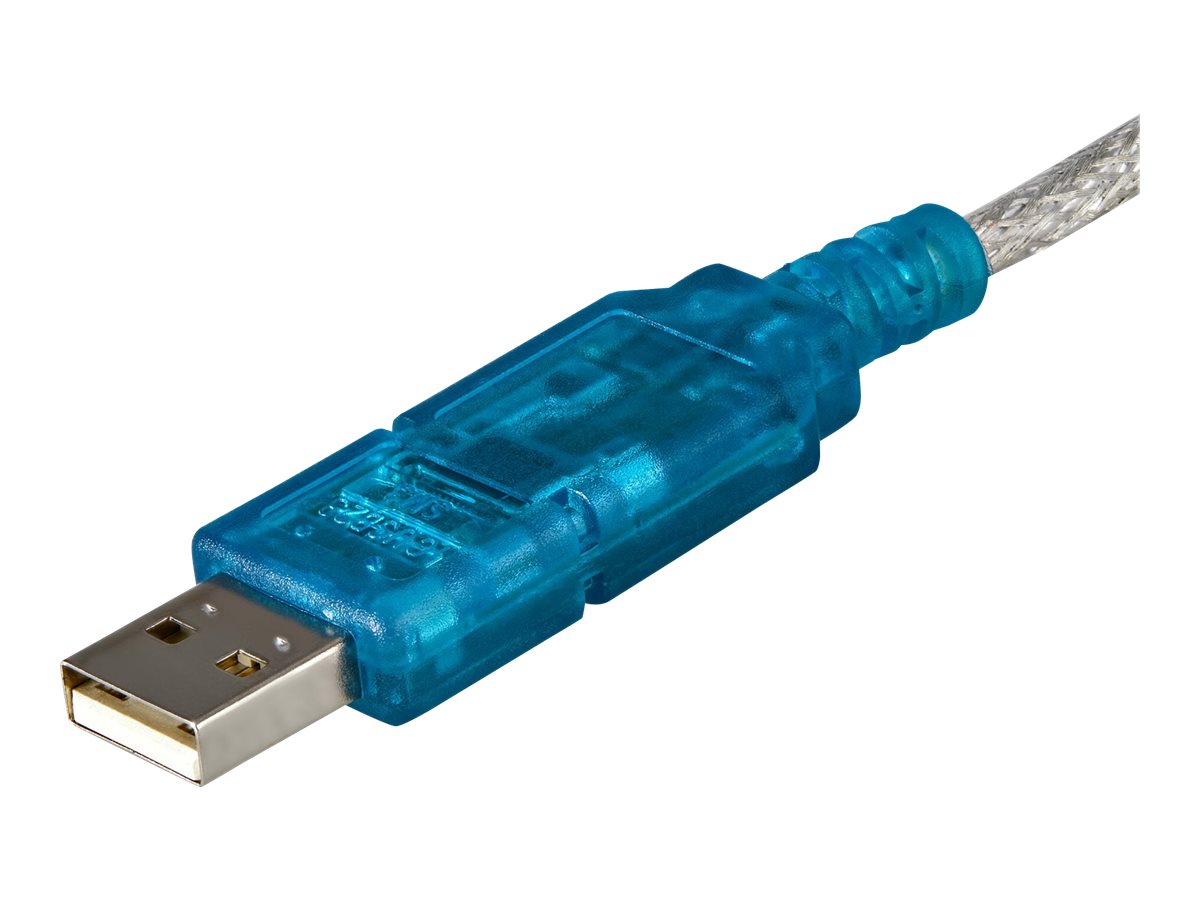 STARTECH.COM ICUSB232SM3 USB zu Serial Adapter Kabel Anschlussansicht