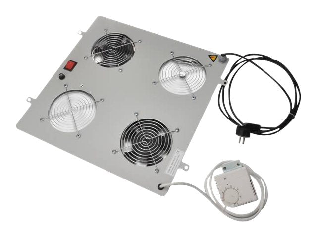 DIGITUS Dachlüftereinheit DN-19 FAN-2-B-N Vorderansicht