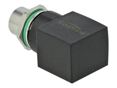 DELOCK Netzwerkadapter M12 4 Pin D-kodiert Buchse zu RJ45 Buchse Verpackung