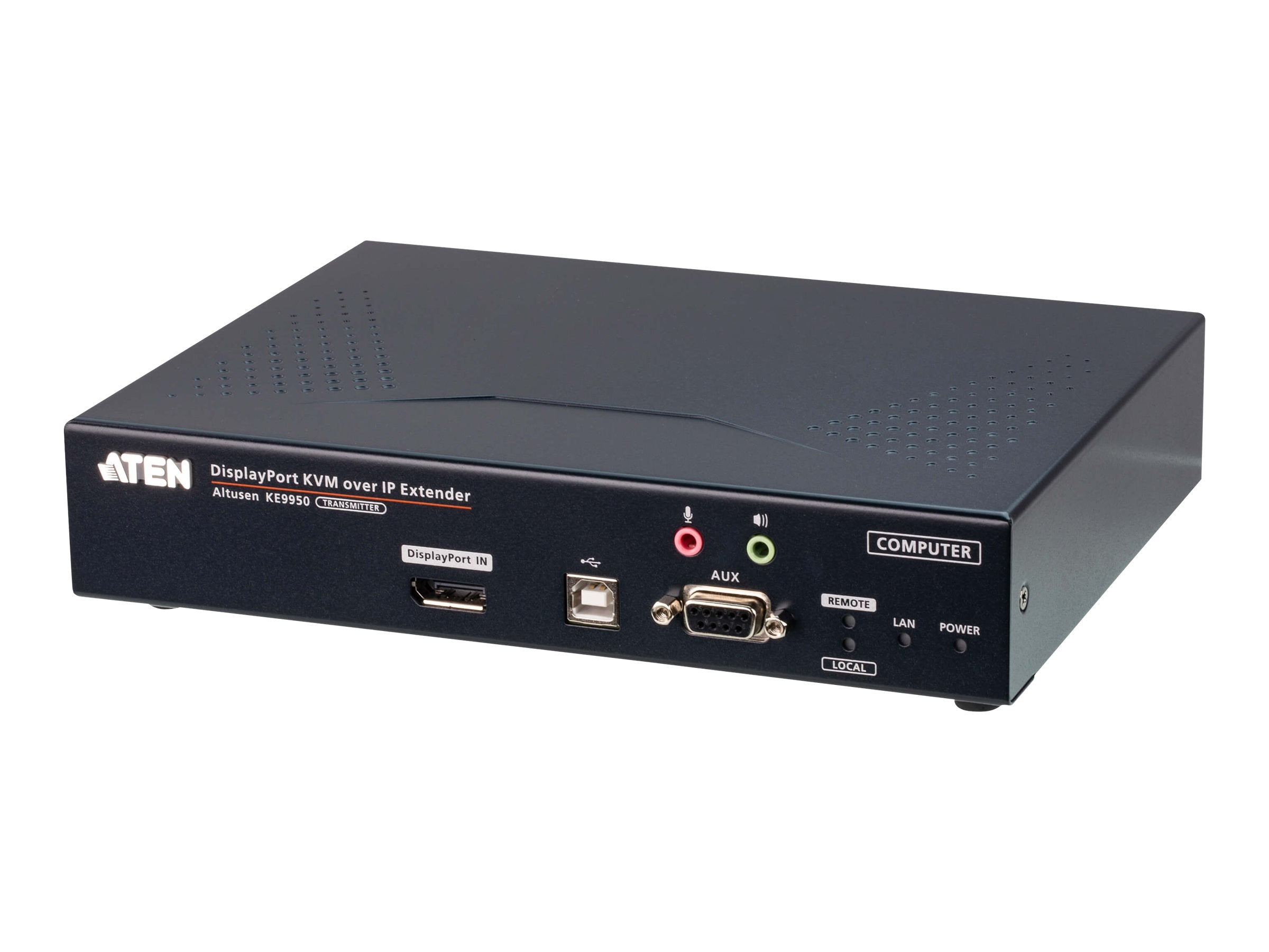 ATEN KE9950T 4K DP KVM over IP Extender Transmitter Vorderansicht