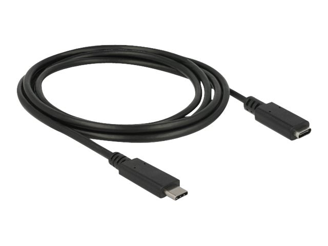 DELOCK Verlängerungskabel SuperSpeed USB USB 3.1 Gen 1 USB Type-C Stecker > Buchse 3 A 1