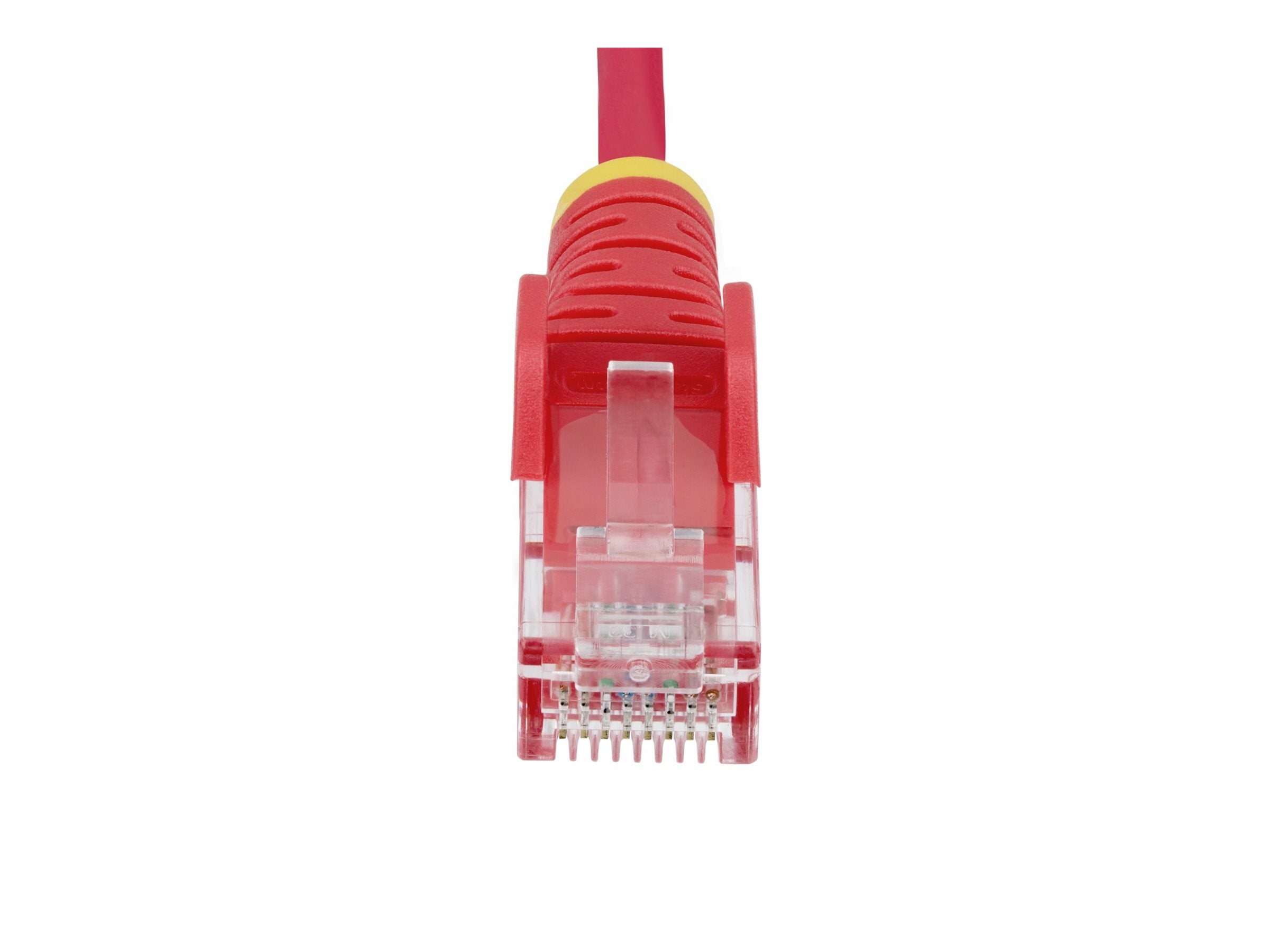 STARTECH.COM 3m Rotes Schlankes CAT6-Ethernet-Kabel Snagless RJ45 LSZH 28AWG Reines Kupfer Patchkabel/Netzwerkkabel