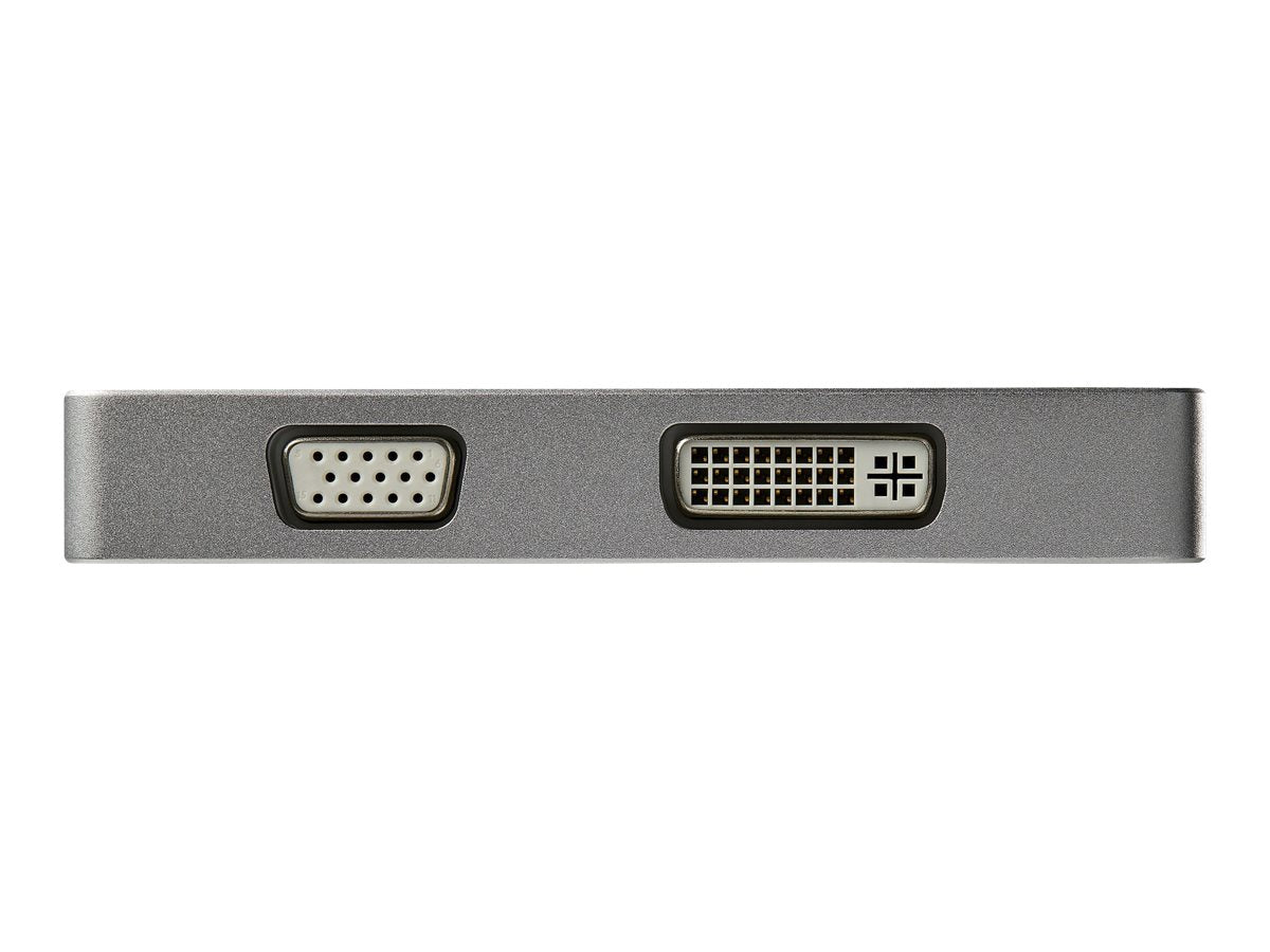 STARTECH.COM Aluminium Reise A/V Adapter 3-in-1 Mini DisplayPort auf VGA, DVI oder HDMI - Vorderansicht