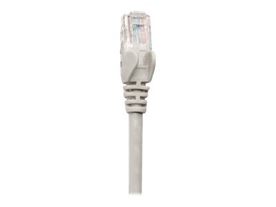 INTELLINET Netzwerkkabel Cat6A S/FTP CU LS0H 20m Grau RJ-45 Stecker Vorderansicht