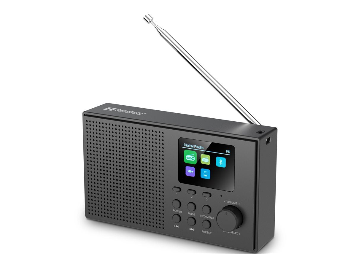 SANDBERG Speaker Radio DAB+BT Recharge Verpackung
