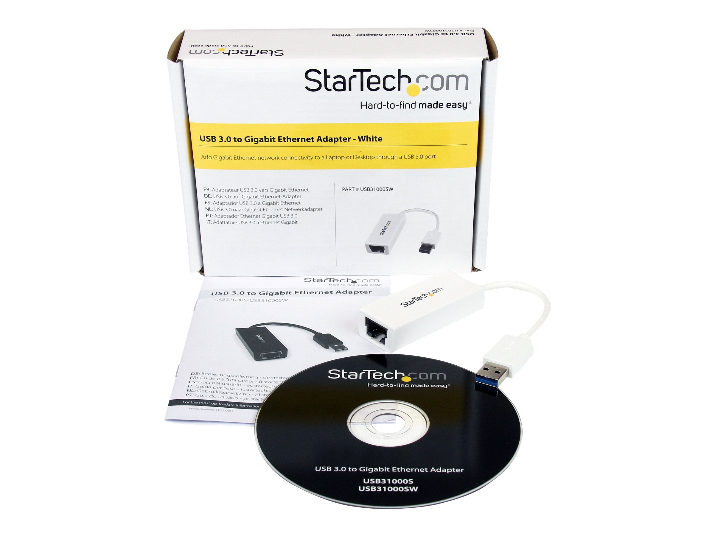 STARTECH.COM USB 3.0 auf Gigabit Ethernet Lan Adapter Verpackung