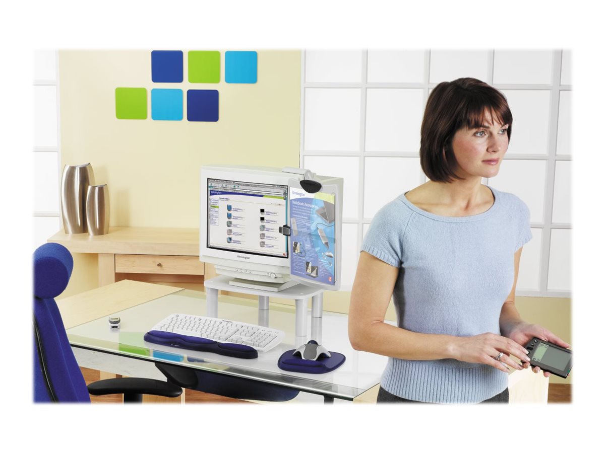 KENSINGTON Handgelenkauflage Tastatur blau - Verpackung