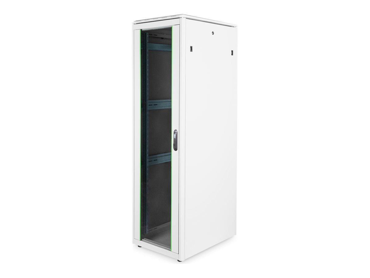 DIGITUS Netzwerkschrank 48,3cm 19Zoll 42HE Vorderansicht