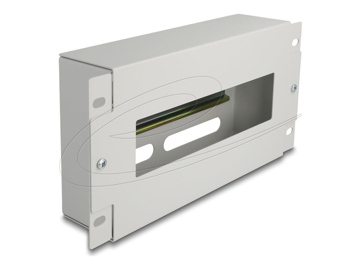 DELOCK 25,4cm 10Zoll Schutzschalterleiste Vorderansicht