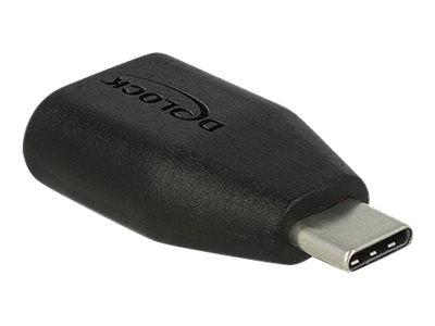 DELOCK Adapter USB Type-C Stecker > USB 3.0 A Buchse schwarz - Verpackung