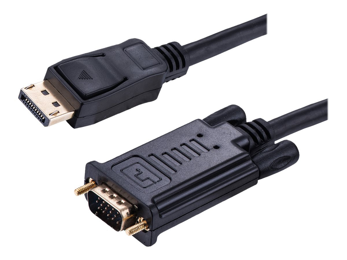ROLINE Kabel DisplayPort-VGA DP ST - VGA ST schwarz 5m Verpackung