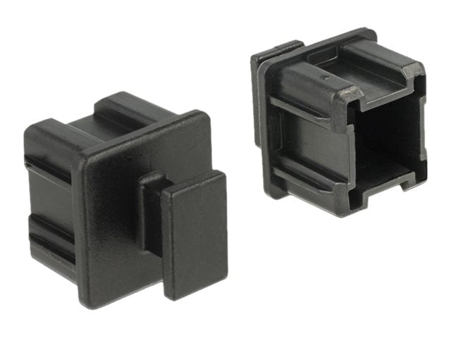 DELOCK Staubschutz Mini SAS HD SFF 8644 Buchse Vorderansicht