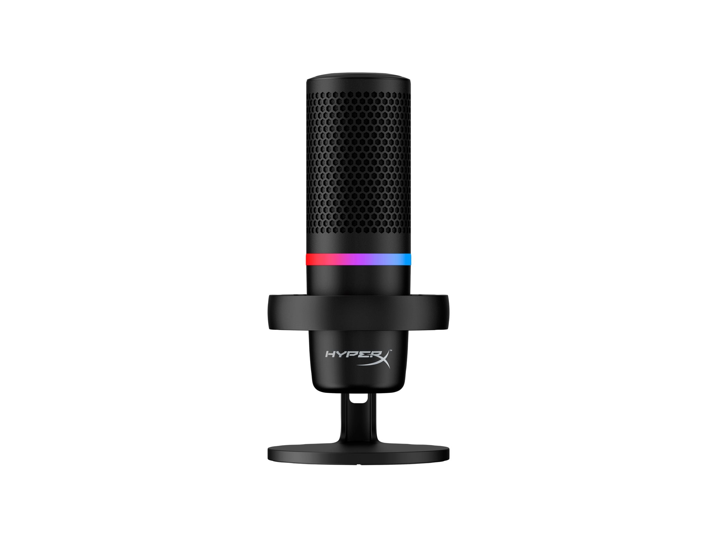 HP HyperX DuoCast USB Mikrofon Black mit RGB-Lichtring