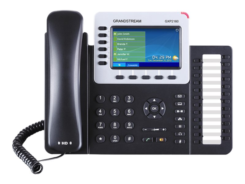 GRANDSTREAM GXP-2160 SIP Telefon - Vorderansicht