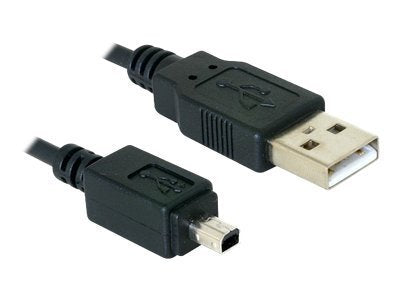 DELOCK Kabel USB 2.0 mini 4-Pin Mitsumi 1,5m - Vorderansicht
