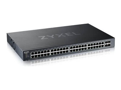 ZYXEL XGS1935-52 52 Port Smart Managed Switch 48x Gigabit Copper and 4x10G SFP+ hybrid mode standalone or NebulaFlex Cloud