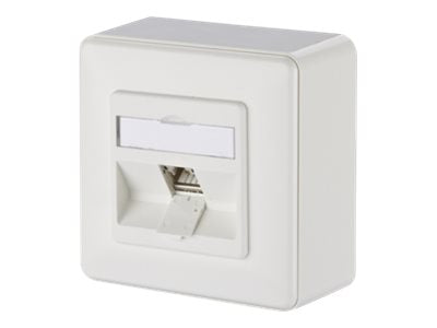 METZ CONNECT C6Amodul 1 Port 270 M AP reinweiss - Vorderansicht