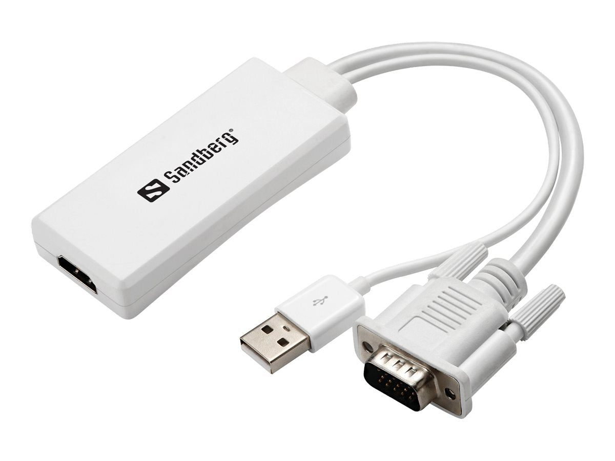 SANDBERG VGA+Audio to HDMI Converter Verpackung