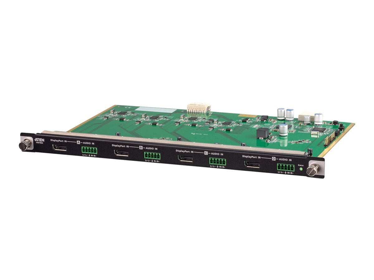 ATEN VM7904 4-Port DisplayPort Eingabe Karte - Vorderansicht