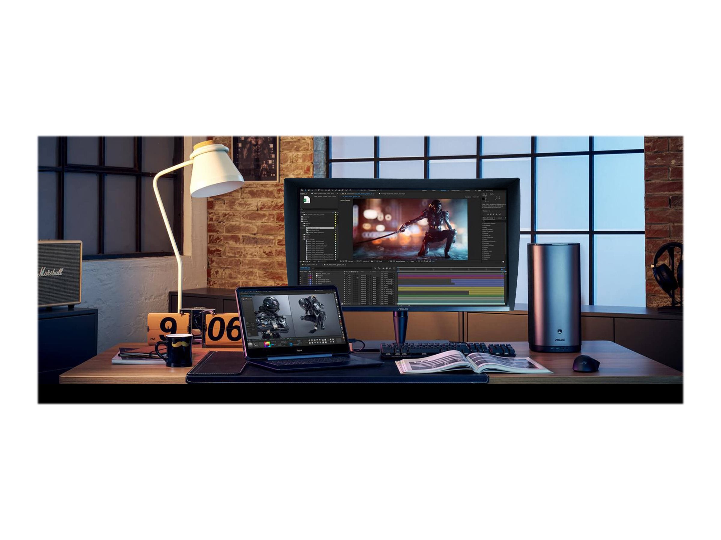 ASUS ProArt Display PA32UCG-K Monitor Anschlussmöglichkeiten
