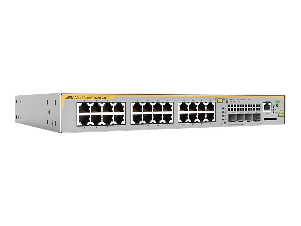 ALLIED 24-port 1Gb ports 2x1Gb SFP EU Switch - Vorderansicht