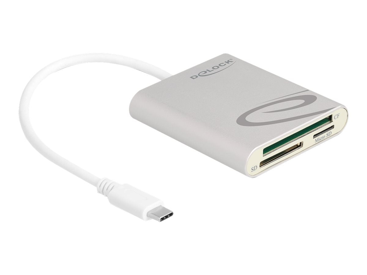 DELOCK Card Reader USB Type-C Vorderansicht
