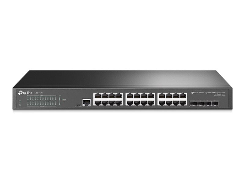 TP-LINK SG3428 Omada 24-Port Gigabit L2+ Managed Switch Vorderansicht