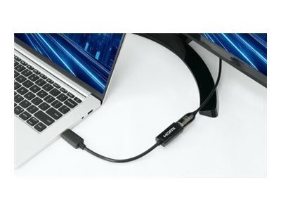 MANHATTAN 4K60Hz Aktiver DisplayPort auf HDMI-Adapter Vorderansicht