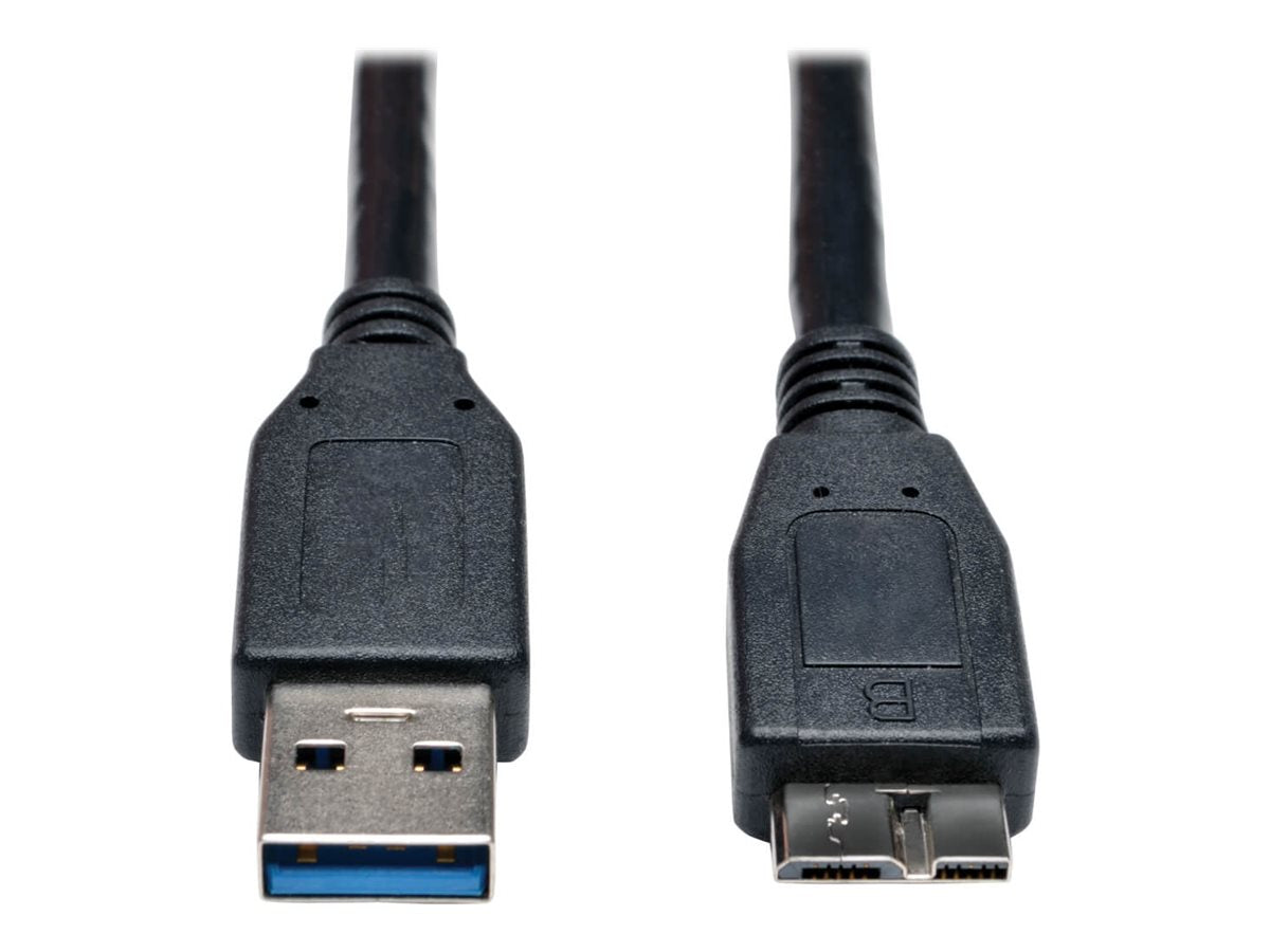 EATON TRIPPLITE USB 3.0 SuperSpeed Device Cable A to Micro-B M/M USB cable Micro-USB Type B M to USB Type A M USB 3.0 91cm