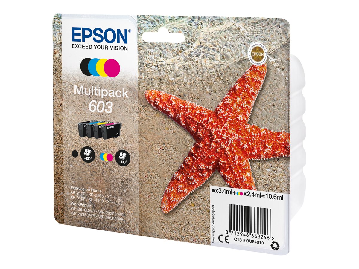 EPSON 1LB Multipack 4-colours 603 Ink Detailaufnahme