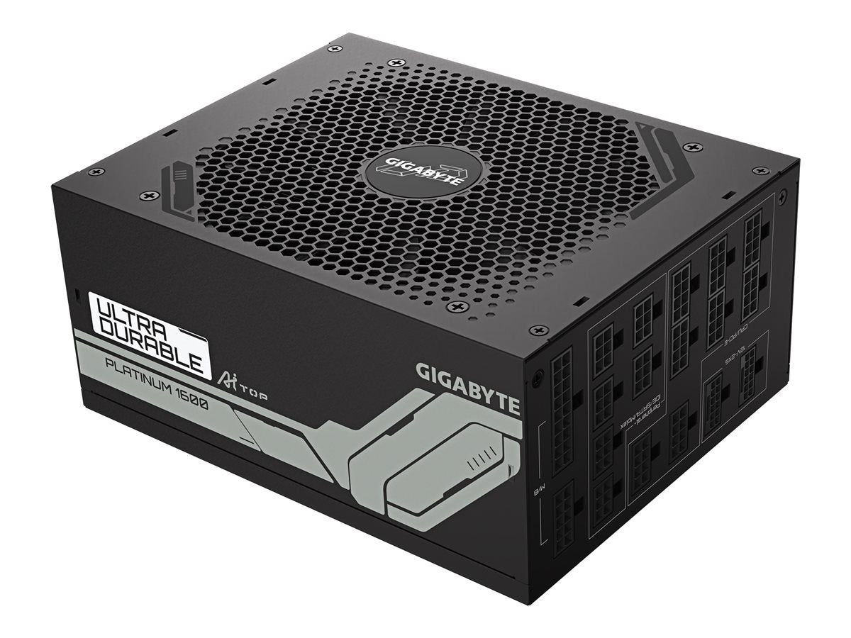 GIGABYTE GP-UD1600PM PG5 1600W AI TOP 80+ Gold PSU Vorderansicht