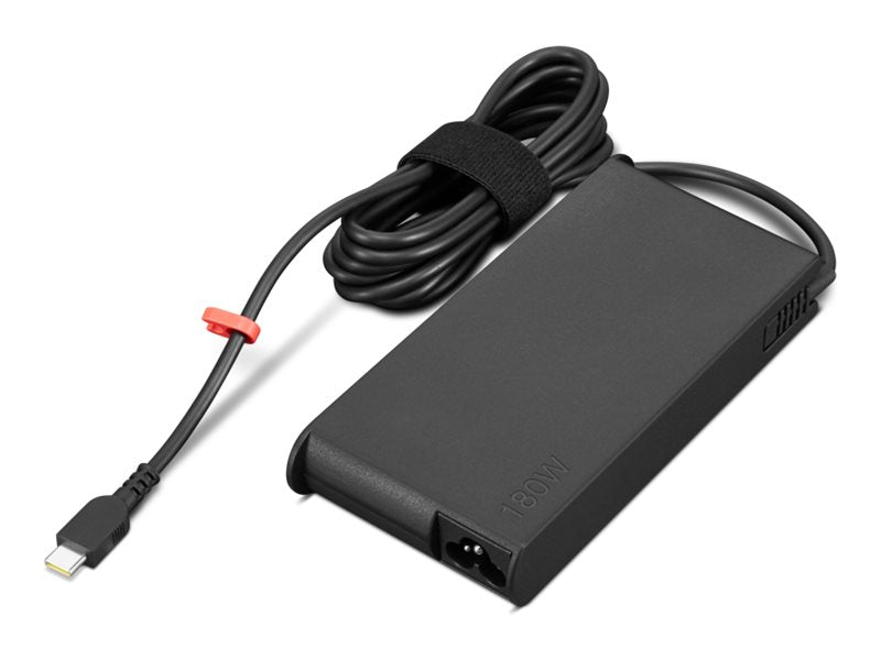 LENOVO ThinkPad Mobile Workstation 180W USB-C GaN Slim AC Adapter - Vorderansicht