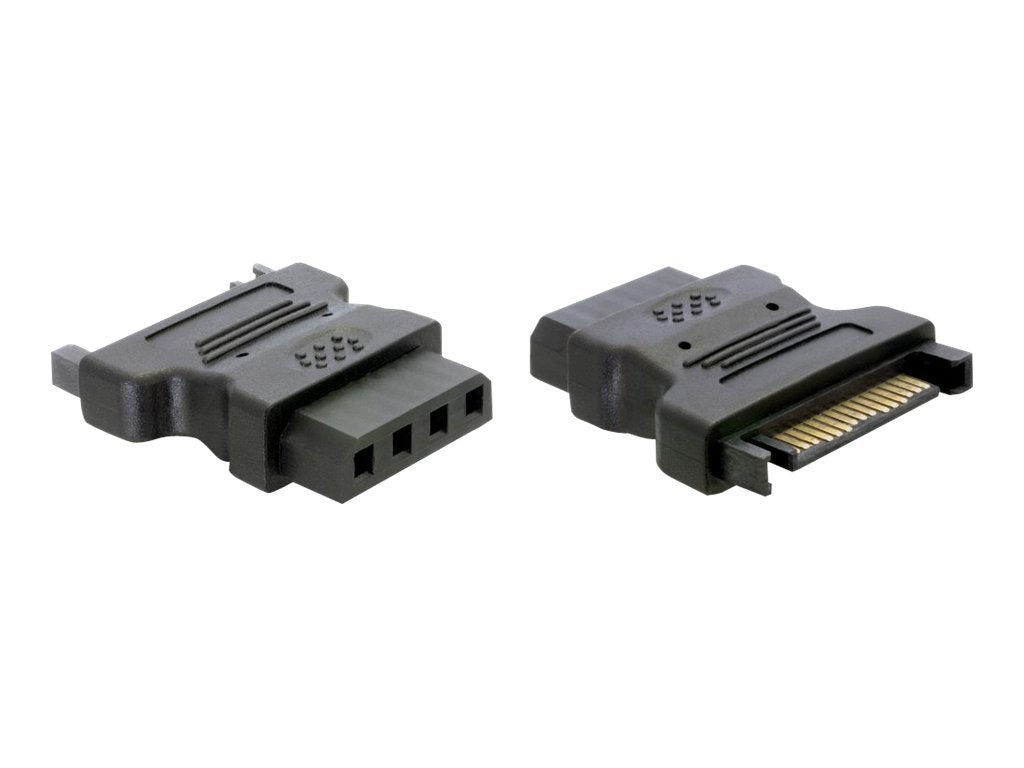 DELOCK Adapter Power SATA 15Pin St-> IDE-Laufw. Vorderansicht