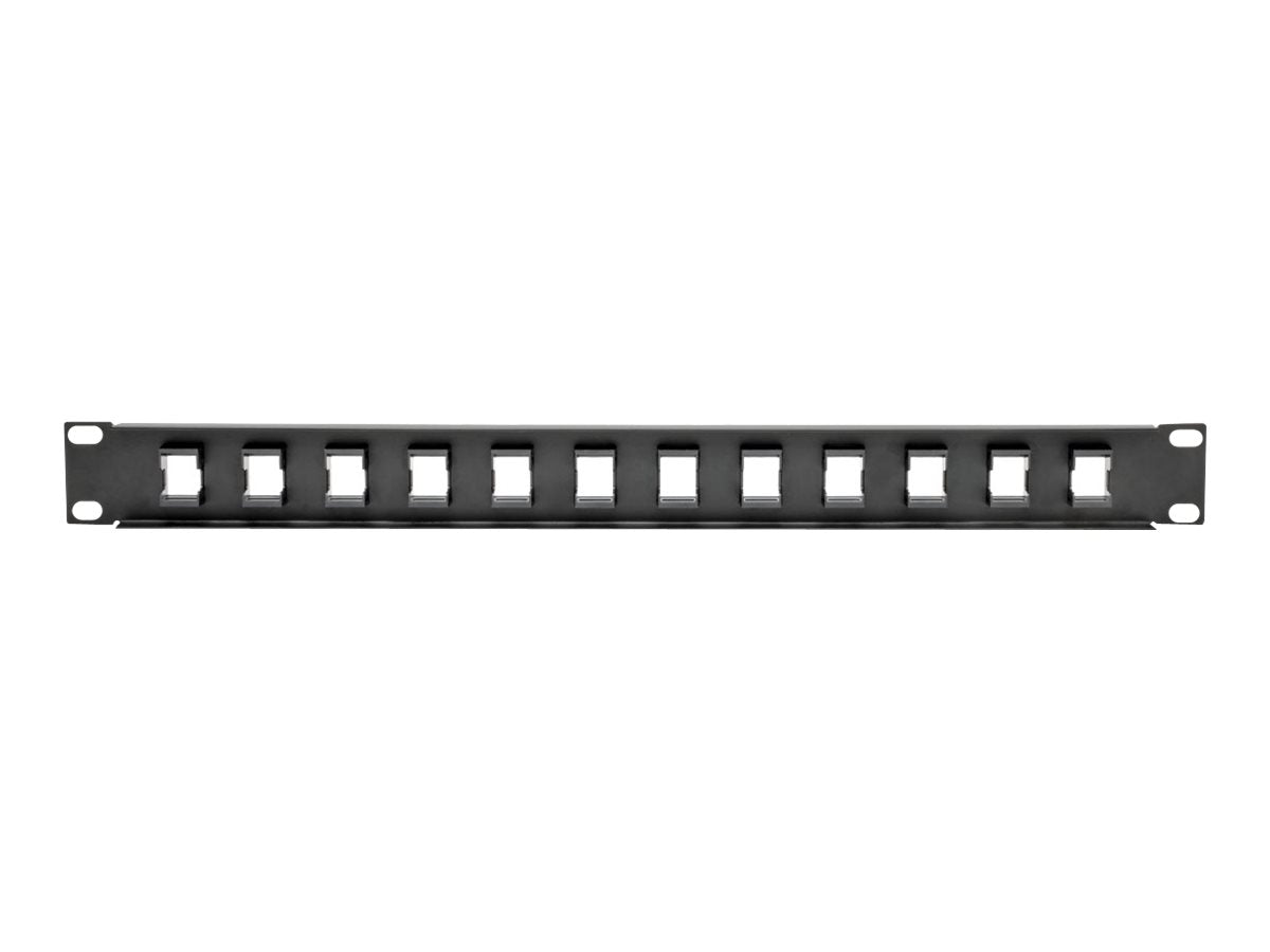 EATON TRIPPLITE 12-Port 1U Rack-Mount Patch Panel Vorderansicht