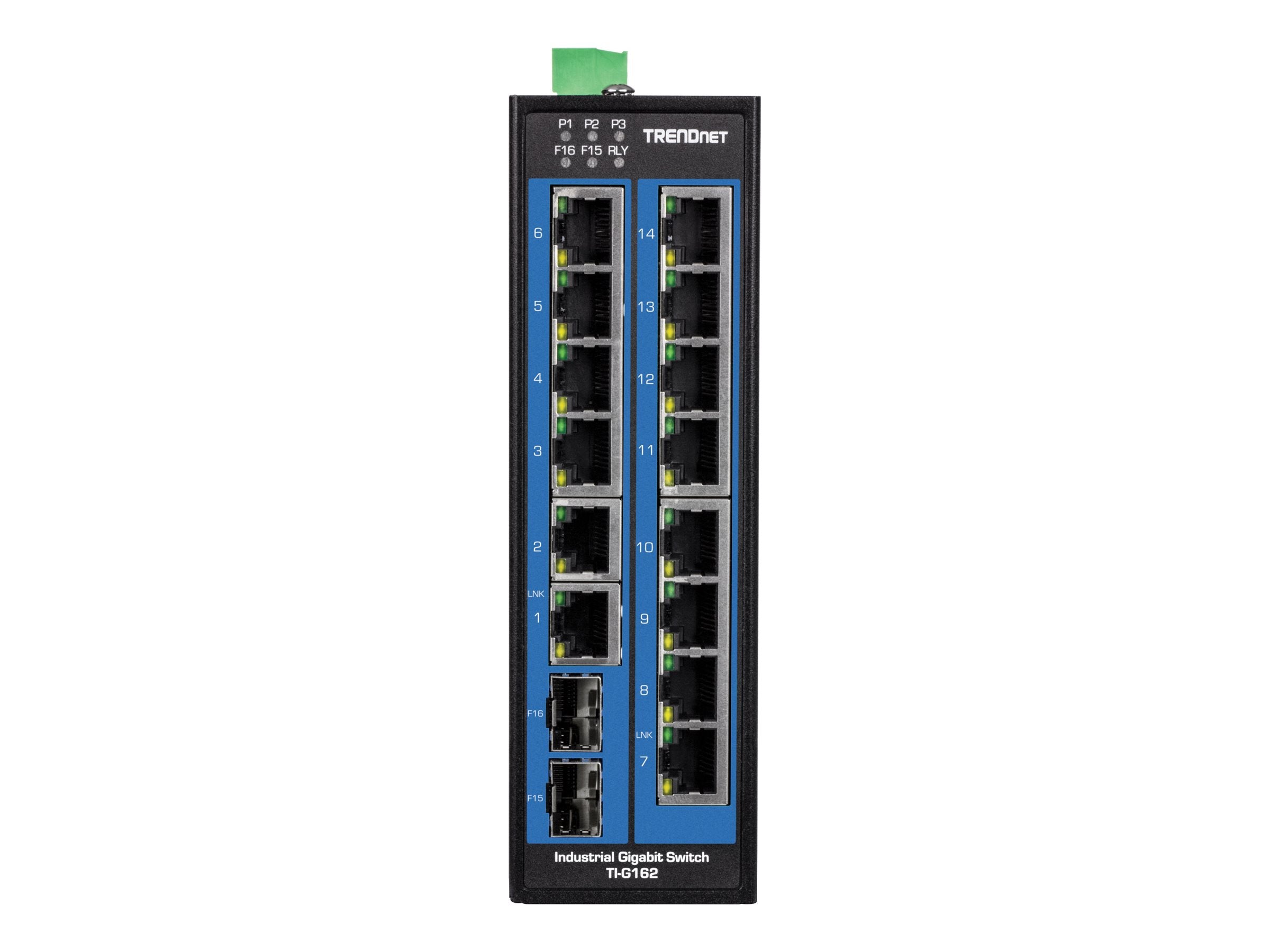 TRENDNET TI-G162 16-Port DIN-Rail Switch Verpackung
