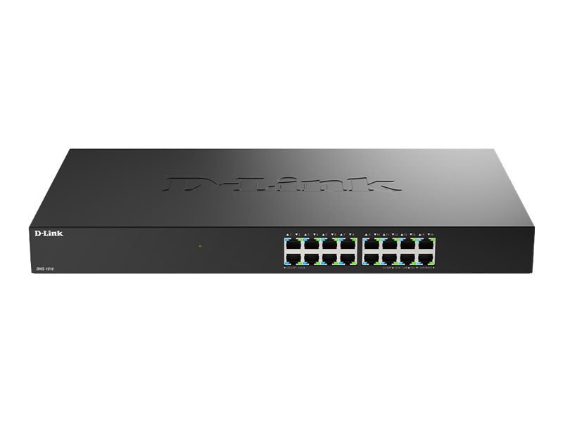 D-LINK DMS-1016 16-Port Multi-Gigabit Switch Vorderansicht