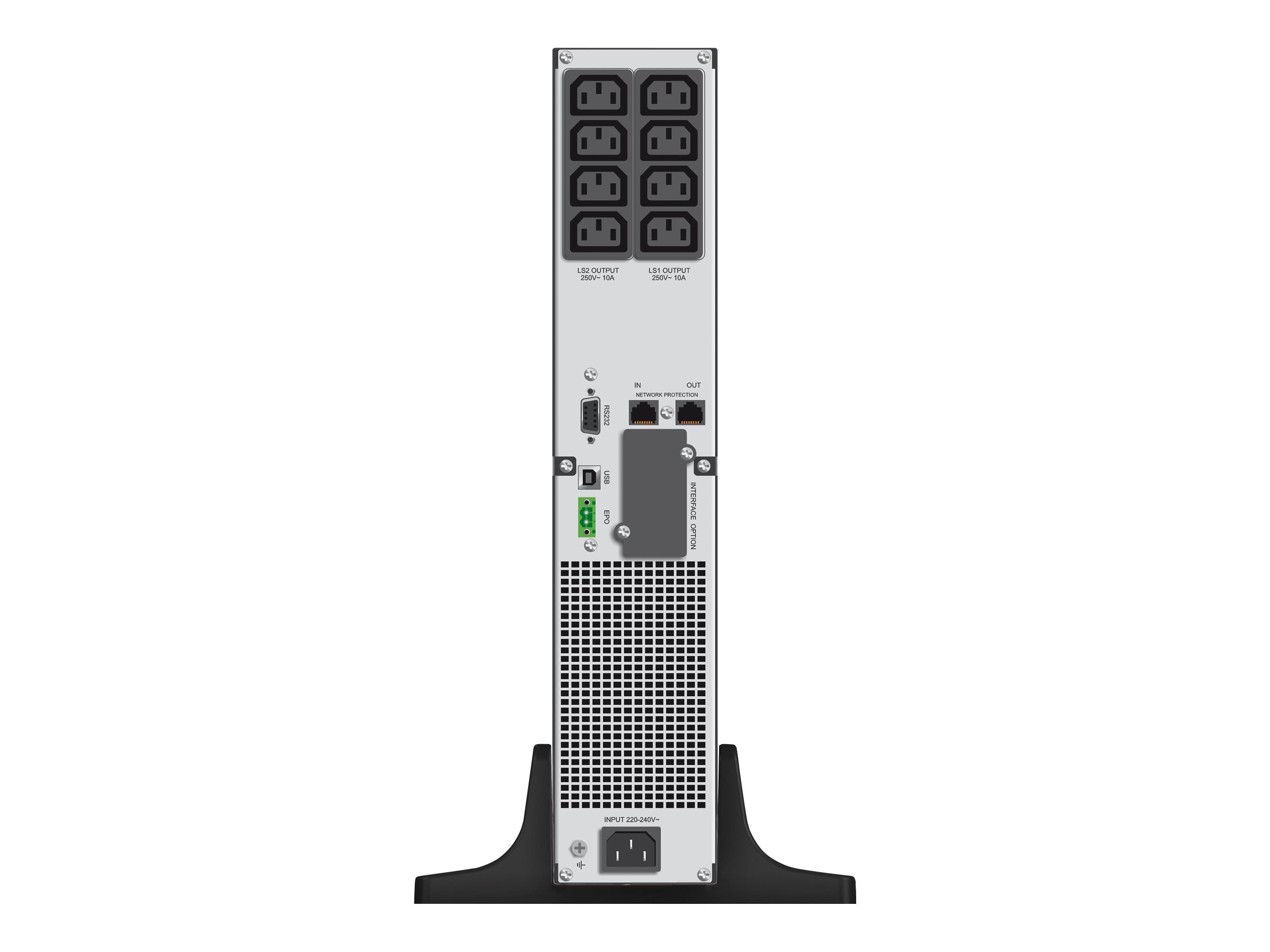 POWERWALKER VI 1000RT LCD UPS Vorderansicht