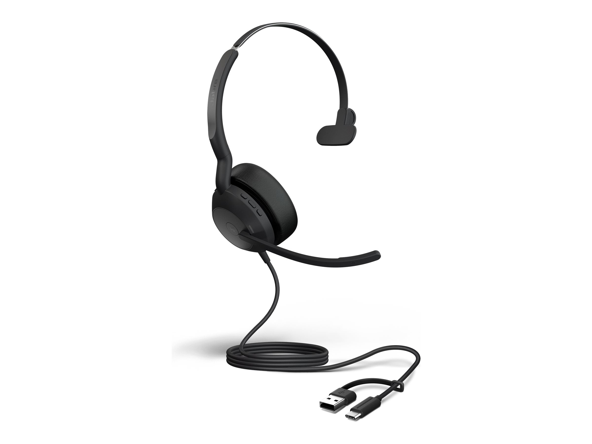 JABRA Evolve2 50 USB C/A MS Mono Detailansicht