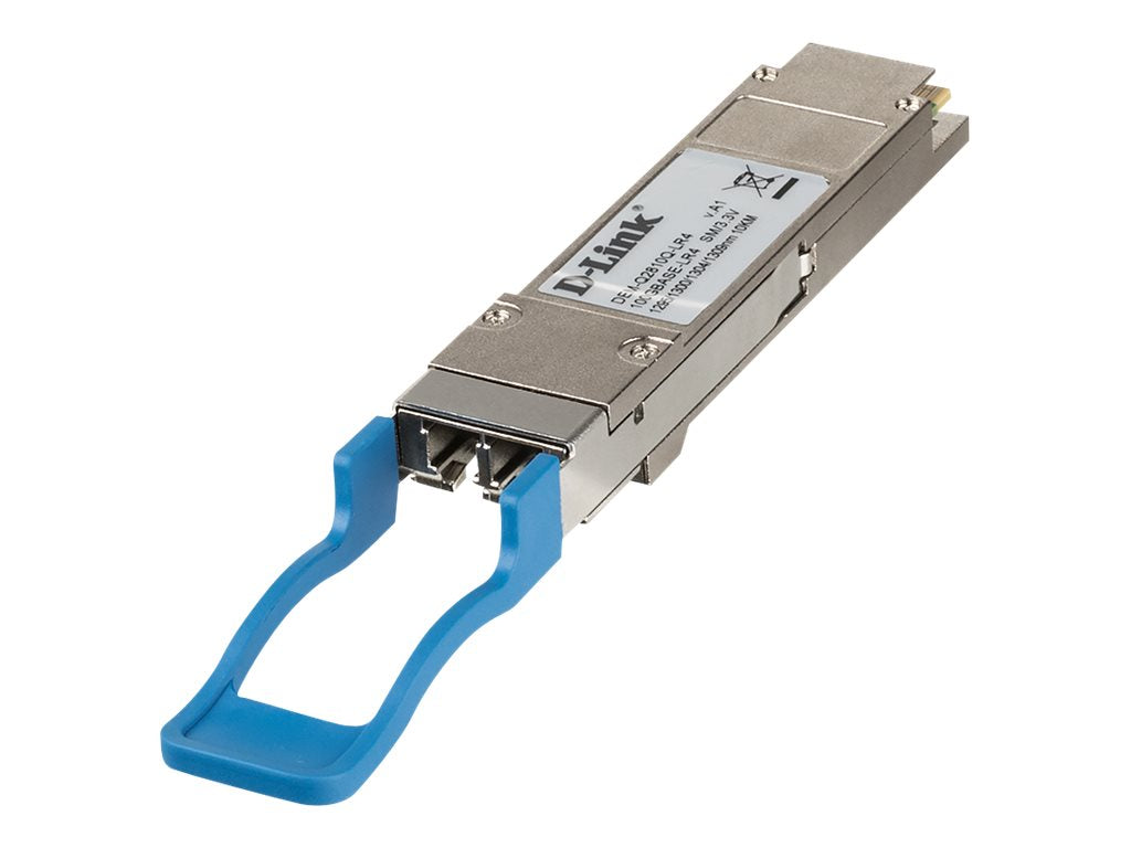 D-LINK DEM-Q2810Q-LR4 QSFP28 Transceiver Vorderansicht